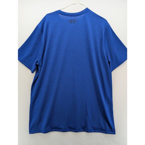NWT Under Armour Men's UA Tech Vent Short Sleeve in Royal sz Large - Picture 6 of 6